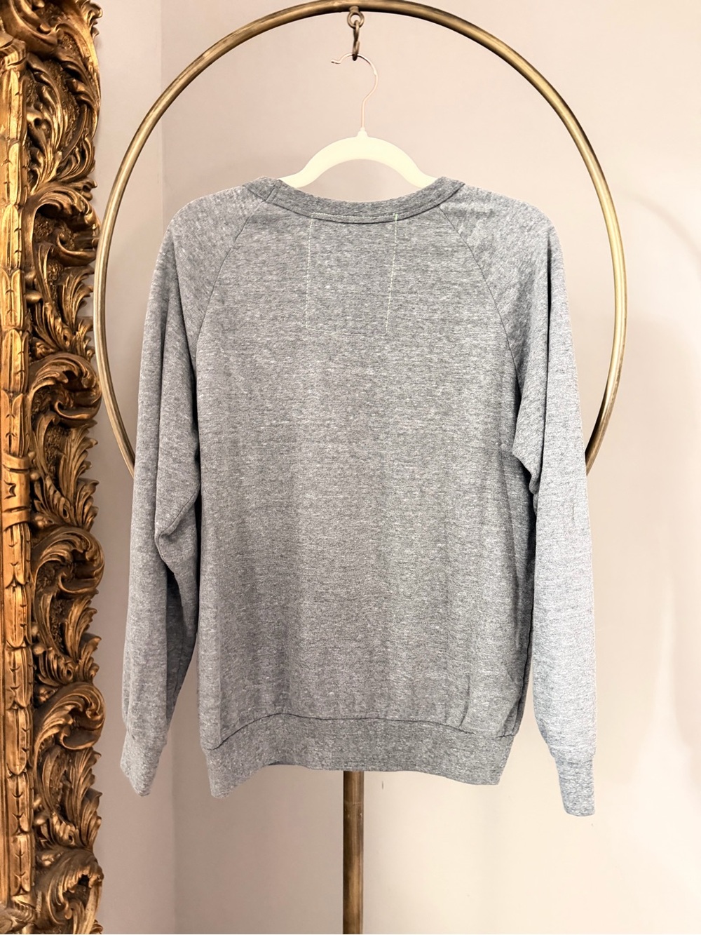 Aviator Nation Never Stop Chasing Rainbows Grey Graphic Sweatshirt - Picture 6 of 6